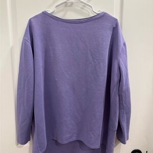 Lululemon purple long sleeve top